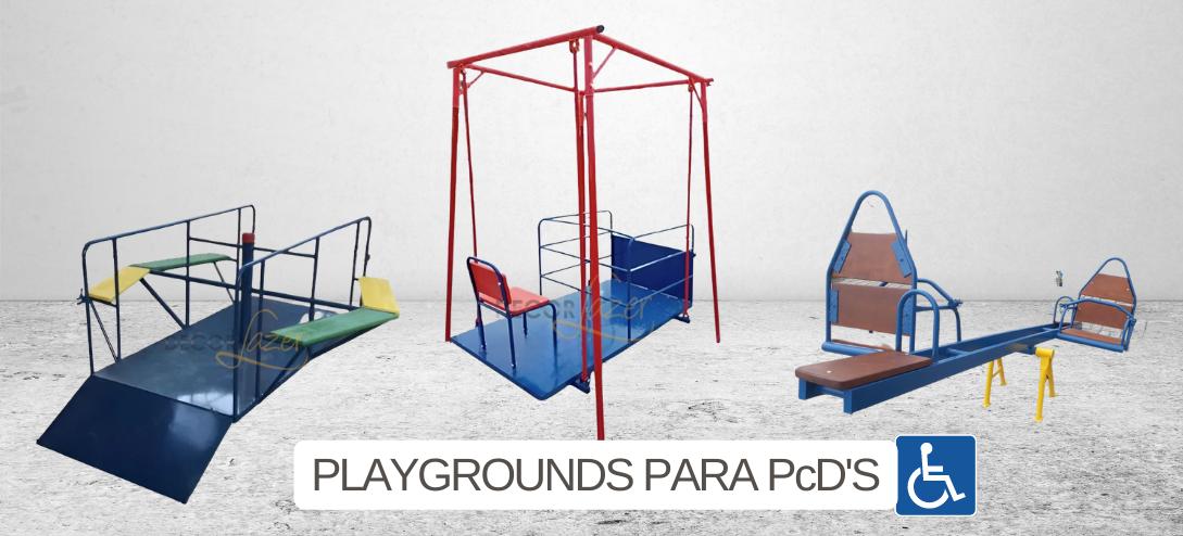 PLAYGROUNDS PARA PcD'S 